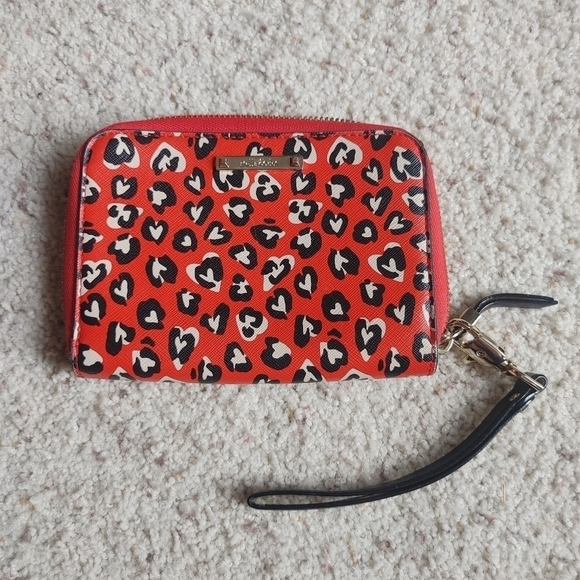 Stella & Dot Chelsea leopard Tech Wallet Wristlet - Picture 1 of 5
